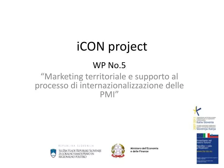 icon project