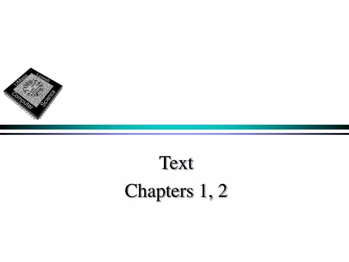 text chapters 1 2