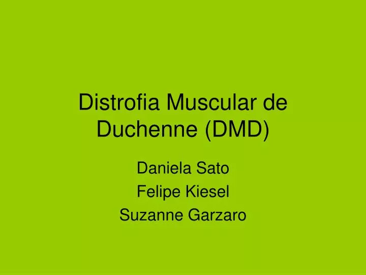 distrofia muscular de duchenne dmd