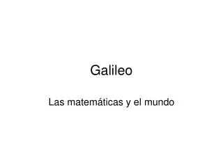 galileo
