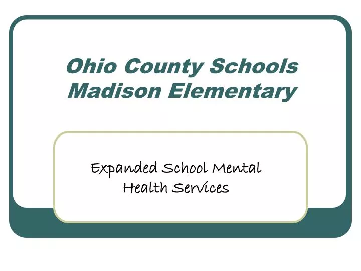 ohio county schools madison elementary