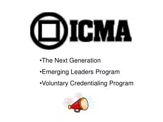 The Next Generation Emerging Leaders Program Voluntary Credentialing Program