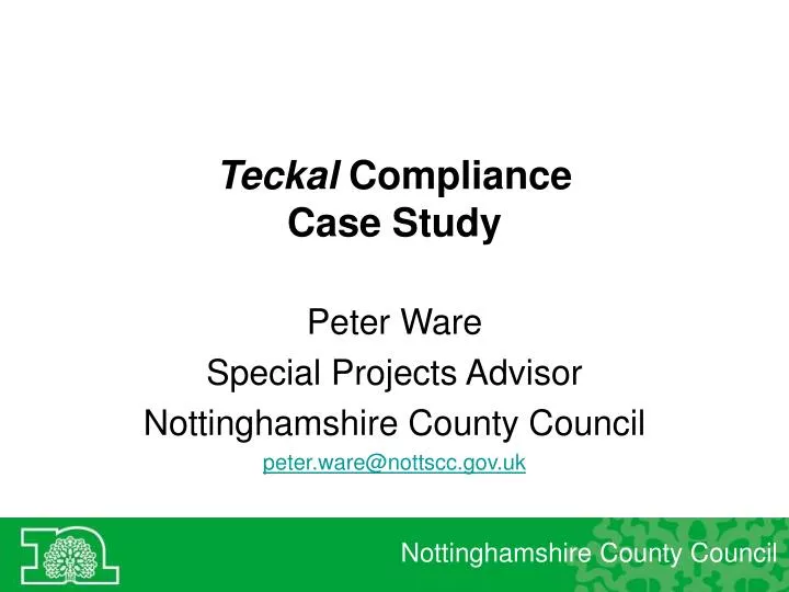 teckal compliance case study