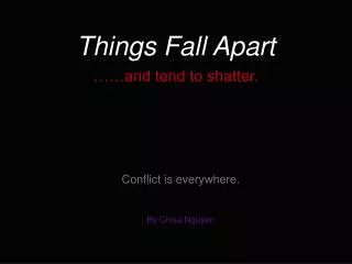 things fall apart