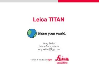 Leica TITAN