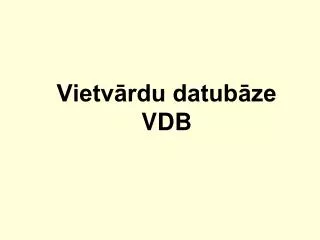 vietv rdu datub ze vdb