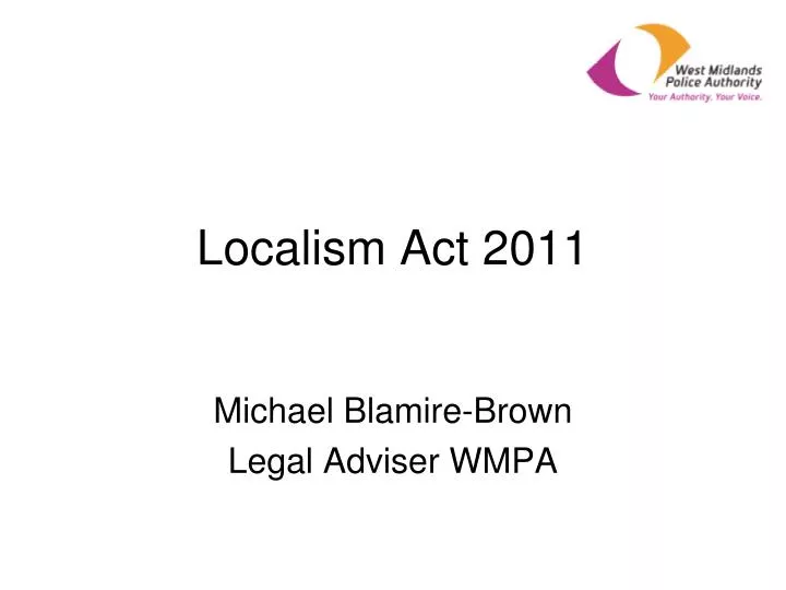 localism act 2011