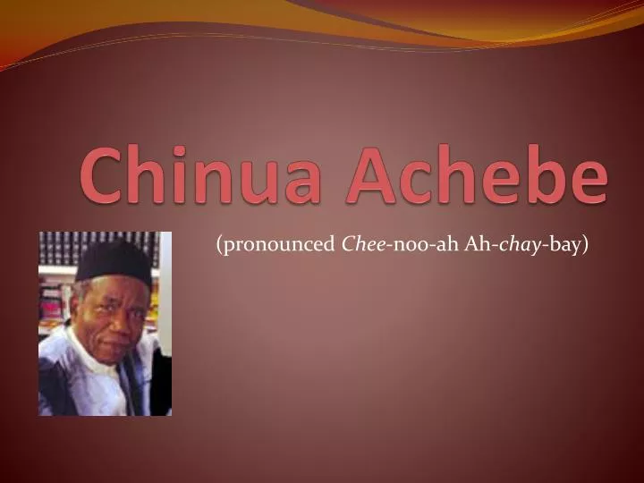 chinua achebe