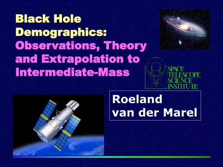 black hole demographics observations theory and extrapolation to intermediate mass