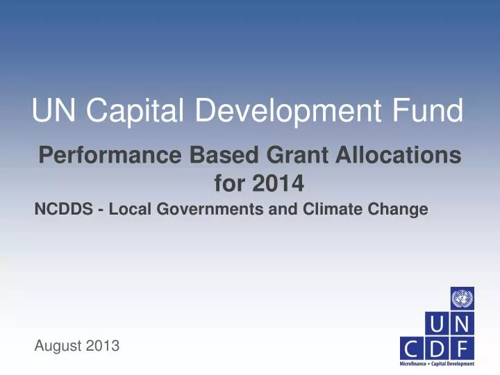 ncdds local governments and climate change