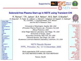 Solenoid-free Plasma Start-up in NSTX using Transient CHI