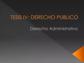tesis iv derecho publico