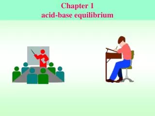 chapter 1 acid base equilibrium