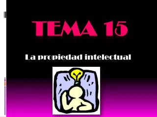 la propiedad intelectual