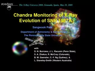 Chandra Monitoring of X-Ray Evolution of SNR 1987A