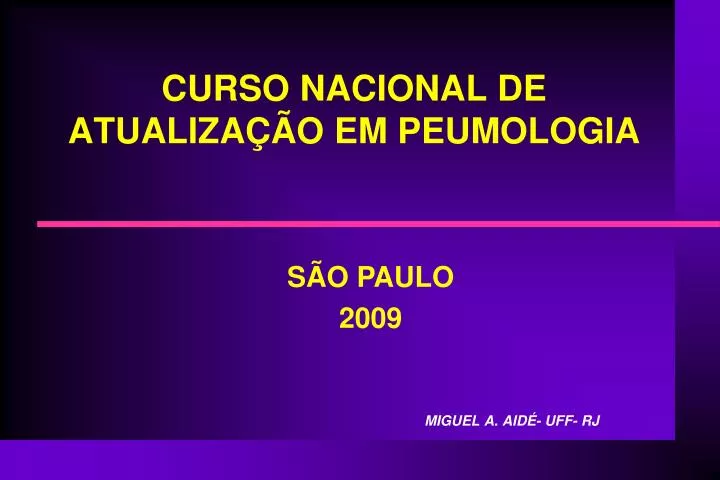 curso nacional de atualiza o em peumologia