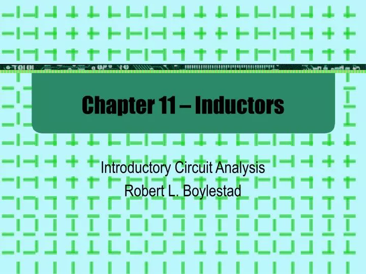 chapter 11 inductors