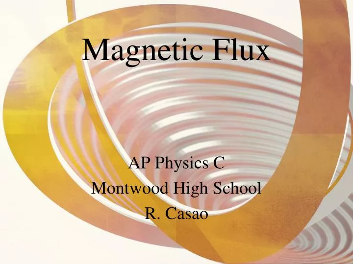 magnetic flux