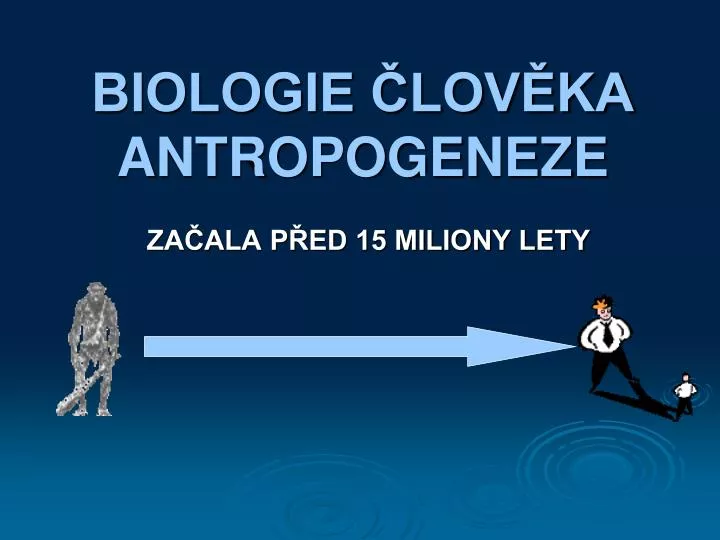 biologie lov ka antropogeneze