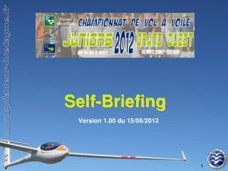 self briefing