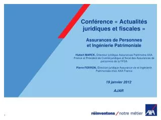 19 janvier 2012 ajar