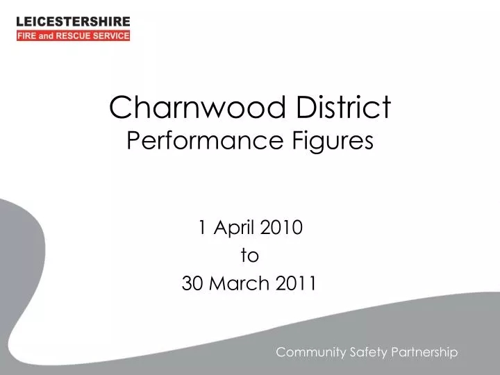 charnwood district performance figures