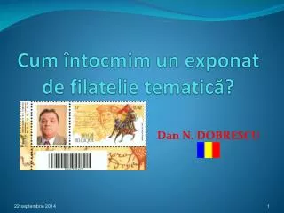 cum ntocmim un exponat de filatelie tematic