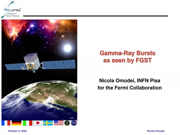 gamma ray bursts as seen by fgst