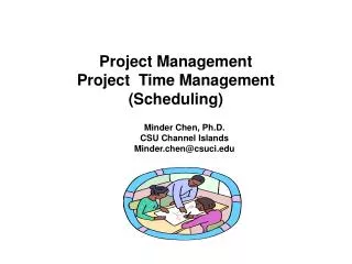 Project Management Project Time Management (Scheduling)