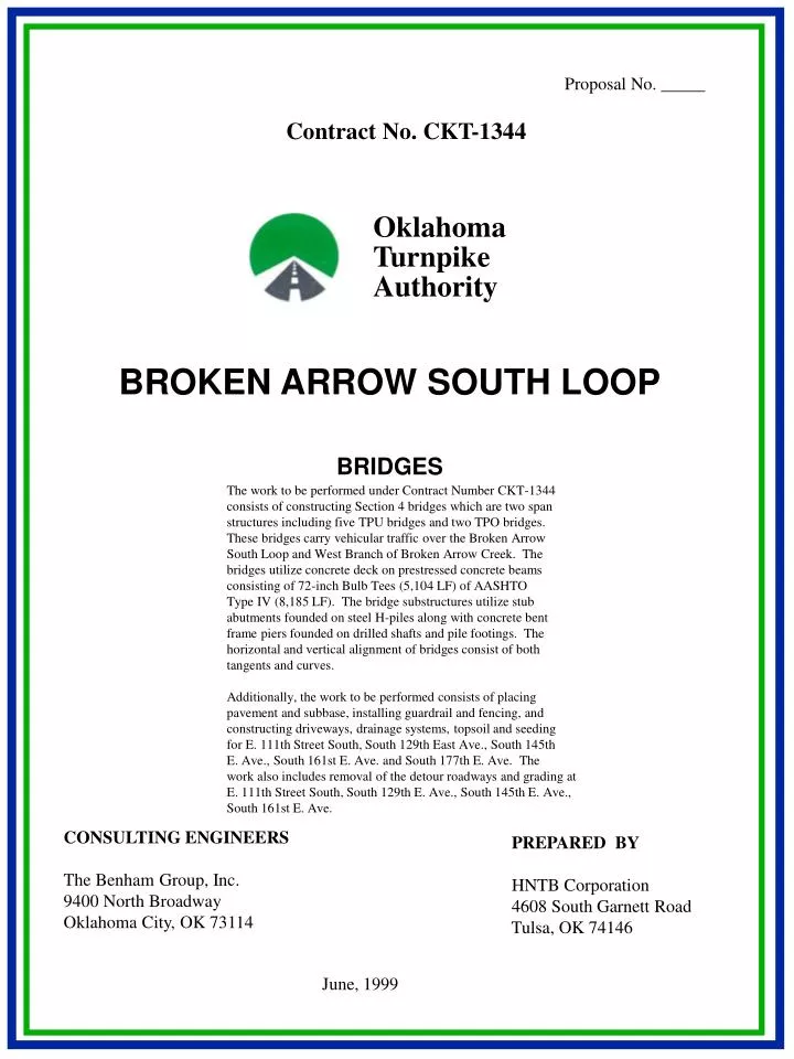 broken arrow south loop bridges