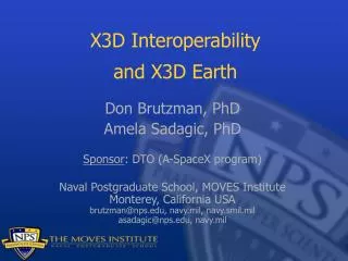 X3D Interoperability and X3D Earth