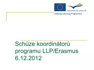 sch ze koordin tor programu llp erasmus 6 12 2012