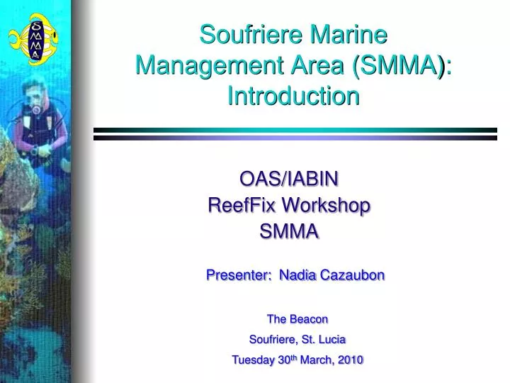 soufriere marine management area smma introduction