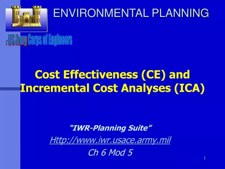 cost effectiveness ce and incremental cost analyses ica
