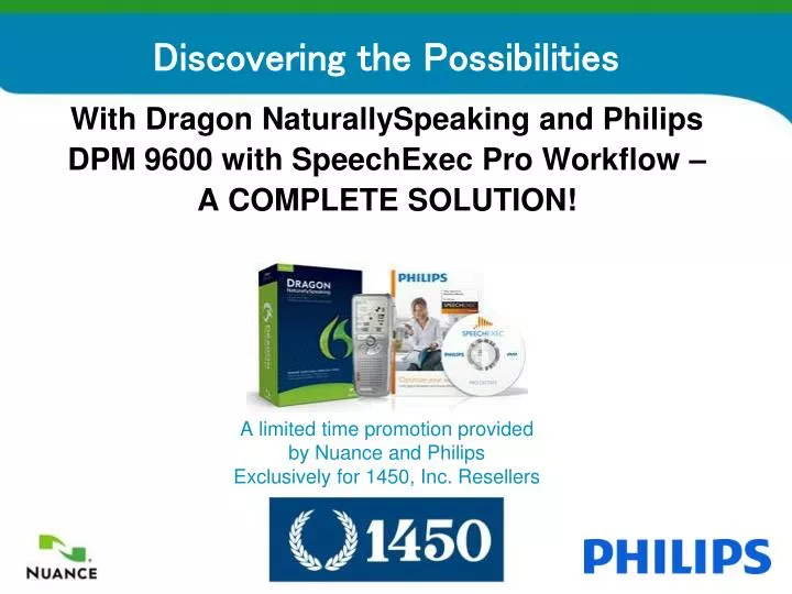 with dragon naturallyspeaking and philips dpm 9600 with speechexec pro workflow a complete solution