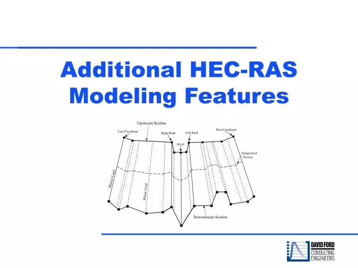 additional hec ras modeling features