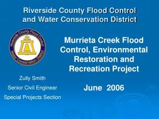 Riverside County Flood Control and Water Conservation District