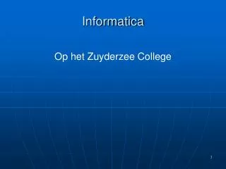 informatica