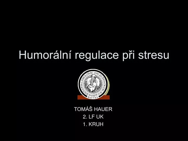 humor ln regulace p i stresu
