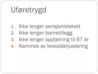 uf retrygd
