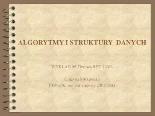 algorytmy i struktury danych