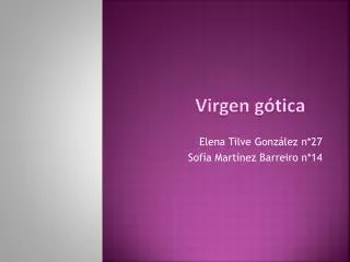 virgen g tica