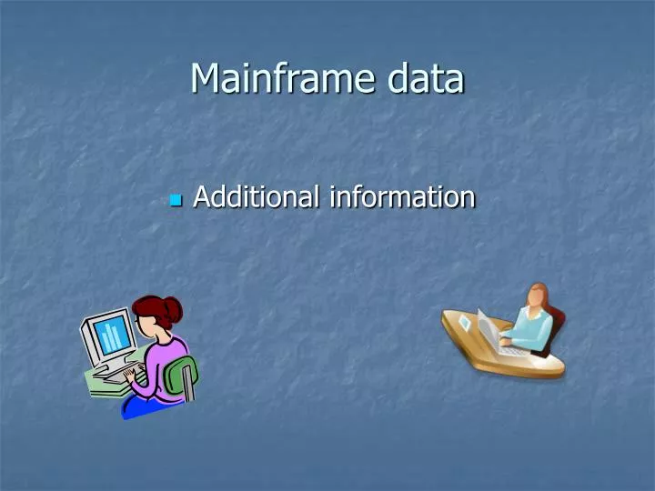 mainframe data
