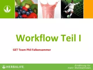 workflow teil i