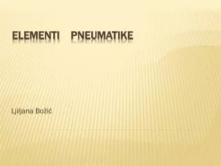 ljiljana bo i