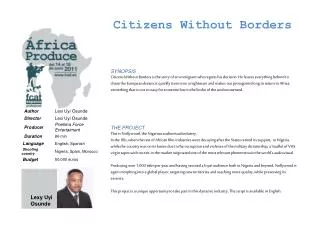 Citizens Without Borders