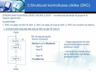 3.Strukturat kontrolluese ciklike (SKC)