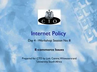 Internet Policy