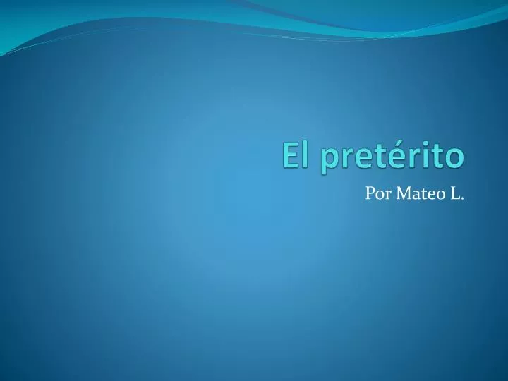 el pret rito