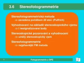 3 6 stereofotogrammetrie